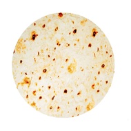 cod Super Soft Warm Flannel Burrito Blankets 280Gsm 180CM Round Shape Airplane Travel Throw Coral Fl