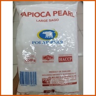 ◺ ☌ ☎ White Tapioca Pearl Large Sago 500g