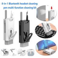 7-in-1 Computer Keyboard Cleaning Brh Kit Electronics Cleaner Kit Bluetooth Earone Cleaning Pen For Headset Cleaning Too