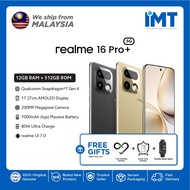 Realme 16 Pro+ 5G Smartphone | Qualcomm Snapdragon 7 Gen 4 | 6.8" AMOLED Display | Triple Cam 200MP