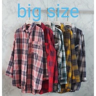 Plus Size Blouse Cotton Flennel