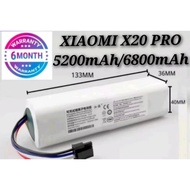 Xiaomi X20 Pro 5200mAh/6800mAh Vacuum Robot  Battery