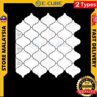 3D Arabesque Tiles Sticker Kitchen Bathroom Wall Tiles Sticker Self Adhesive Backsplash Clever mosai