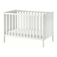 SUNDVIK 嬰兒床, 白色, 60x120 公分