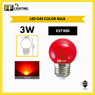 FFL LED COLOUR BULB 3W/5W E27/B22 DAY LIGHT/WARM WHITE/RED/YELLOW/GREEN/BLUE
