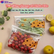Zipper food storage bag, 1-time drawstring box, convenient to clean
