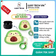 【BUTTER Case】HAVIT TW967 Case Cover Premium TrueWireless Bluetooth Wireless Headphones, Shockproof