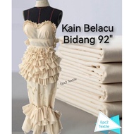 Kain Belacu Bidang 92” Cotton 100” Fabric Calico ( Ready stock )