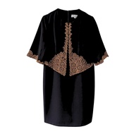 Lyne Halim - Aurelia Black Embroidered Dress, DRS-3377