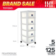 Toyogo 903-5 903-4 Plastic Storage Cabinet / Drawer With Wheels