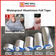 5m Adhesive Tape Universal Flex Tape Waterproof Crack Repair Adhesive Aluminum Foil Tape Anti-Leak