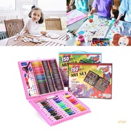 stay Art Gifts Box Art and Crafts with Crayons Pencils Watercolor Pens Art Supplies