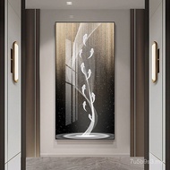 Fish Light Wall Entrance Household Meaning Atmospheric Mural Version Simple Aisle Modern Vertical En