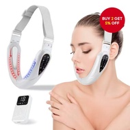 A V-shaped face electric massager, neck massager, and double chin and wrinkle remover.  Pengurut ele