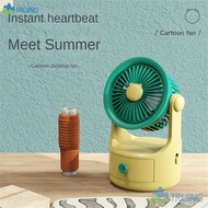 Summer Portable USB Fan For Dressing Table USB Fan Natural Wind Mini Cartoon Fan Desktop Summer Learning Fan Desktop Fan Convenient Storage Textured Learning