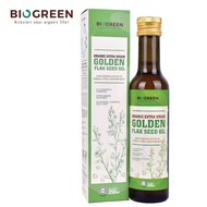 Biogreen Organic Extra Virgin Golden Flaxseed Oil (250ml)