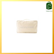 Gelato Pique Color Variation Travel Pouch L for Women - PWGB241738 (CRM & LAV)