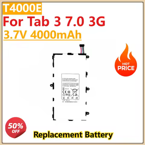 High Quality New T4000E Battery 3.7V 4000mAh For Samsung Galaxy Tab 2 7.0 3 7.0 8.0 10.1 S 10.5 S2 9