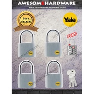 4PCS 50MM YALE MASTER KEY Y120/50/127/4 WET CONDITION PADLOCK WITH