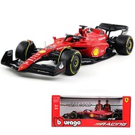 JODIYAAH Bburago 1/18 2022 F1 Scuderia Ferrari F1-75 #16 Charles Leclerc F1-75 #55 Carlos Sainz Allo