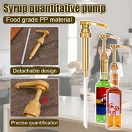 5 Pcs Coffee Milk Tea Dispenser Syrup Pump Black Liquid Dispenser for Torani Syrup 8Ml Juice Bottle 