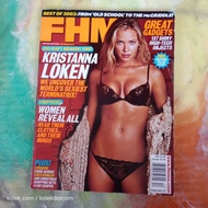December 2003 FHM magz Kristnna Loken cover (16)