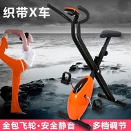 ZzExercise Bike Home Foldable Spinning Indoor Webbing Fitness Equipment Female Weight Loss Pedal Exercise Bike R1PG