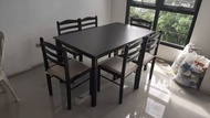 JC6 STARTER DINING SET 6 SEATER (FREE ASSEMBLE) NEW