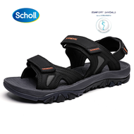 Scholl รองเท้าสกอลล์-มาริโอ้ SANDAL รองเท้ากีฬาผู้ชายรองเท้าแตะชายหาด Plus Size รองเท้าแตะเพื่อสุขภาพผู้ชายคุณภาพสูง