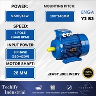 5.5HP(4KW) 4POLE/2POLE Three Phase ENGA Motor Y2 B3 Foot Mounting Motor Electric Motor Industry Mach