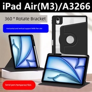 Suitable for Apple ipadairm3 Protective Case Rotating Bracket ipadair (m3) 11-inch Pen Slot ipad Tab
