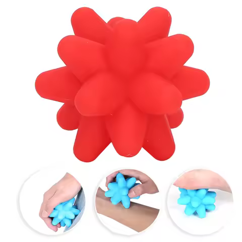 2 Colors Acupoint Massage Ball Muscle Releas Tissue Massage Silicone Fitness Ball Fascial Massage Ba