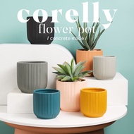 Corelly Ceramic Flower Pot | Plant Pot |  Flower Pot | Potted Plant Pot | Pot Planter Ceramic