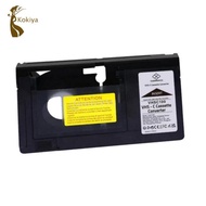 kokiya VHS to Vhsc Cassette Adapter,Tape Adapter,Sturdy,Black,Professional,12 mm Tape Converter for 