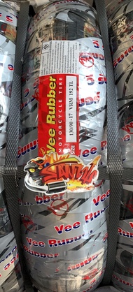 ยางนอก 130/90-17 TL(ไม่ต้องใช้ยางใน) ล้อหลังLEGEND150 VEERUBBER ยางนอก