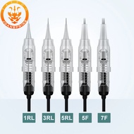 Disposable Needle Easy Click Eyebrow Tattoo Needles 1RL 3RL 5RL 5F 7F Sterilized Micropigmentation N