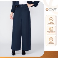 Terra Lightweight Wide Leg Pants CCHAT Khaki Material 25QDK2026ST