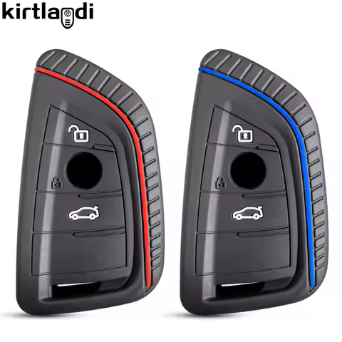 Silicone Car Key Case Keychain Key Cover For BMW 1 2 3 4 5 6 7 Serie X1 X2 X3 X4 X5 X6 F10 F20 F30 F