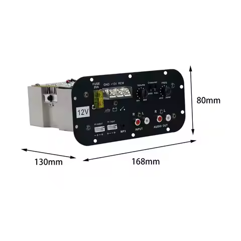 Bluetooth Amplifier Board Stablize 60 to 120W with Subwoofer Stereo for Theater Speakers DIY Speaker