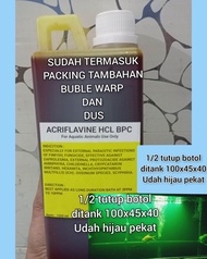 Acriflavine hcl 1 liter / acriflavine 1 liter / acriflavine / acriflavine hcl / obat ikan