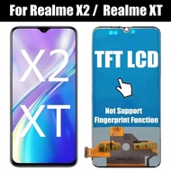 Oppo Realme LCD Realme X2 Realme XT LCD Digital Touch Screen Display Frame Assembly for Replacement