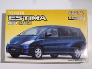 【米舖TOY】 8成新 FUJIMI 富士美 1比24 1:24 1/24 Toyota Estima G Previa ACR30 豐田 藍色 模型車