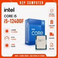 INTEL CORE I5-12400F TRAY CPU Processor (UPTO 4.4GHZ, 6 CORES 12 THREADS, 18MB CACHE, 65W) - SOCKET 