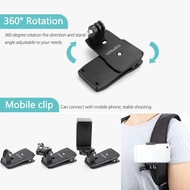 HP Mount Bracket Holder Mounting Bag Cellphone Smartphone GoPro Xiaomi Yi Clamp Clip Bag Camera Action Tripod Travel Clamp Camera 360 Degree Degree Glass Table Holder