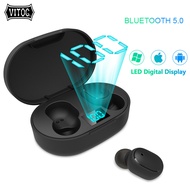 VITOG A6S/E6s 5.0 TWS Bluetooth Headsets Xiaomi  Redmi Airdots Wireless headphone In Ear Earbuds Noise Cancelling Gaming Earphone Mic Digital Display for xiaomi Redmi huawei oppo vivo sony samsung Airdots Android Mobile Phone
