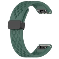Silicone Watch Band Strap for Garmin Fenix 8 E 7X 7 7S Pro 6X 6 6S 5S 5X Plus/Epix Pro Gen2 51 47 42