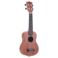 ammoon 21 Acoustic Ukulele Sapele 15 Fret 4 Strings Stringed Musical Instrument