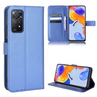 Xiaomi Redmi Note 11 Pro Casing Flip Phone Holder Stand Redmi Note11 Pro 5G Case Wallet PU Leather Back Cover