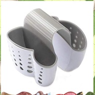 Sink -Sponge Holder- Kitchen Sink Soap Holder-Plastic Saddle Faucet--Sink Organizer for Brushes,Spon
