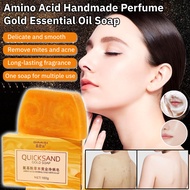 Amino Acid Handmade  Gold Essential Oil Soap  Soap Amino Acid Soap Base Oil Control Cleaning And Moi